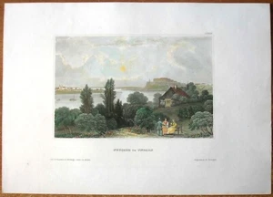 1850 Meyer print NOVI SAD & PETROVARADIN, VOJVODINA, SERBIA, #27 - Picture 1 of 1