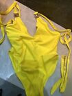 NEW moda minx swimsuit Size large Ties Over Shoulders And Around Waist