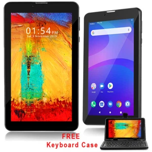 Unlocked 7.0" Android 9.0 Phablet GSM DualSim Tablet 4G Phone Google Play Store - Picture 1 of 4