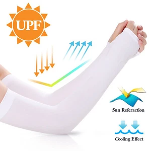 Full UPF 50+ Protection, Cooling Arm Sleeves for Men & Women Outdoor Sports - Bild 1 von 14