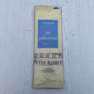 Vintage 1998 Mothercare Beatrix Potter Peter Rabbit Cot Pillowcase 60 X 40cm - Picture 1 of 5