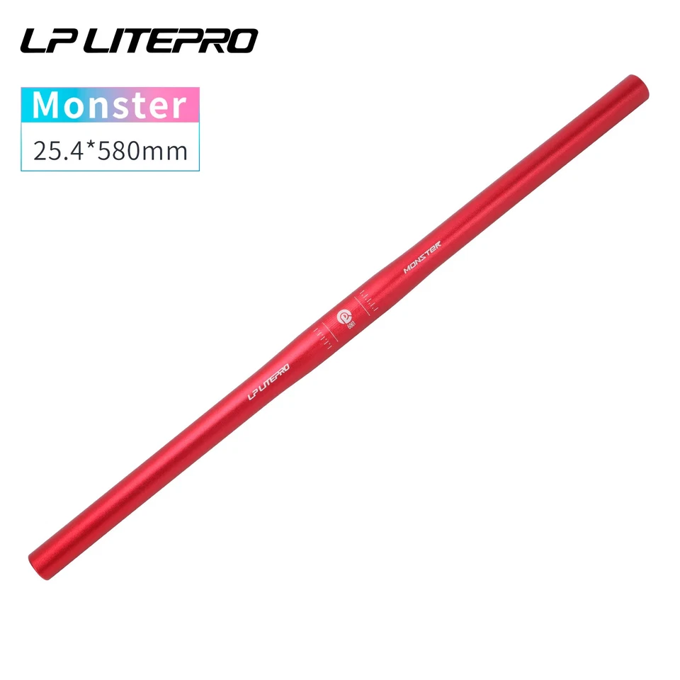 Manillar de bicicleta plegable 25,4X540 mm 580 mm para bicicleta ultraligera de aluminio Brompton Foto 1 de 4