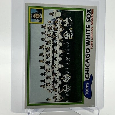 Tarjeta de béisbol 1981 Topps Chicago White Sox lista de verificación #664 casi nueva-como nueva envío gratuito Foto 1 de 3