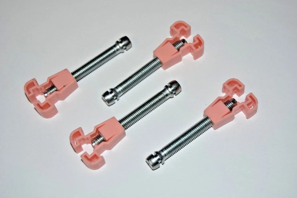 1980-88 AMC Eagle Headlight Adjusting Assembly Screws & Nuts 4pc Kit American Mo - Image 1 of 1