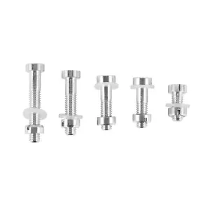 5Pcs M2.5 Screws Bolt Washers Set Turntable Headshell Stylus1816 - Bild 1 von 9