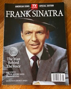 Frank Sinatra Man Behind the Voice TV Guide Spec Ed Magazine 2014 Pre Own VGC - Picture 1 of 2
