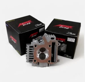 Racing Cylinder Head Set With Big Valve In Ø23mm Out Ø27mm Yamaha TTR110 110E - Picture 1 of 3