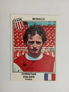 FIGURINA EURO FOOTBALL 79 PANINI FRANCE DALGER n 104 CON VELINA - Imagen 1 de 2
