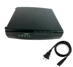Arris TG862G Wireless DOCSIS 3.0 Cable Gateway 4-Port Router Modem Backup Batter - Picture 1 of 7