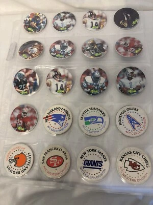 Lot Of 31 Vintage POGs and Slammer - Football, Cars & Hockey Related - Image 1 of 4