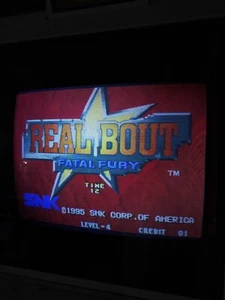 Real Bout Fatal Fury SNK Neo Geo MVS - Picture 1 of 6