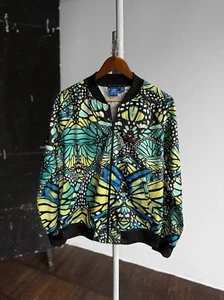 Adidas Originales Mariposa Cremallera Completa Chaqueta de Pista Bolsillos Logo Talla - I 44, M/L - Imagen 1 de 6