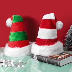 Santa Hat Santa Claus Hat Children Adult Hat Cosplay Hat Holiday Winter Warm Hat - Picture 1 of 9