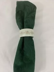 Set Of 9 Porcelain Floral Napkin Rings China Kentfield & Sawyer Cottagecore - Picture 1 of 6