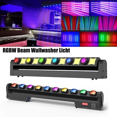 150W/250W Wallwasher Bühnenlicht RGBW LED DMX Swing Moving Head Strahler DJ Bar - Bild 1 von 4