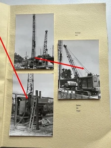 Fotoalbum Hamburg, 1961-1964, Baustelle "Klärwerk Stellinger Moor" Peter Geisler - Bild 1 von 1