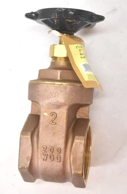 Smith Cooper International 171 8501N 2" IPS Premium Gate Valve 200 WOG - Image 1 of 4