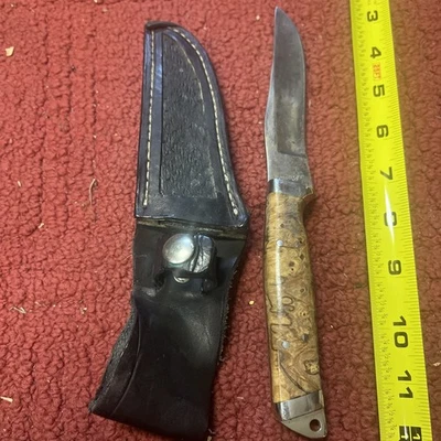 MUY RARO Cuchillo Ramón Hecho a Medida con Estuche de Piel de Serpiente Foto 1 de 4