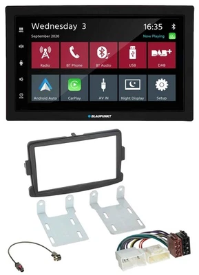 Blaupunkt DAB Bluetooth USB MP3 2DIN Autoradio für Dacia Dokker Duster Lodgy Log - Bild 1 von 4