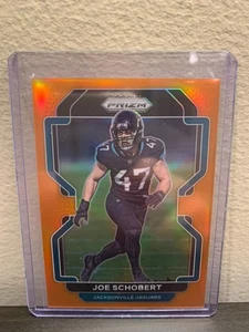 2021 Panini Prizm Orange Prizm /249 Joe Schobert #17 Jacksonville Jaguars - Picture 1 of 2