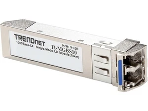 TrendNet TI-MGBS10 1000Base-LX Industrial SFP Single-Mode LC Module (10 km) - Picture 1 of 7