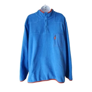Chaqueta pulóver polar azul Club Room para hombre talla XL - Imagen 1 de 10