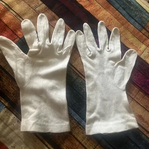 Guantes de desfile de oficiales del ejército soviético URSS militares algodón blanco - Imagen 1 de 7