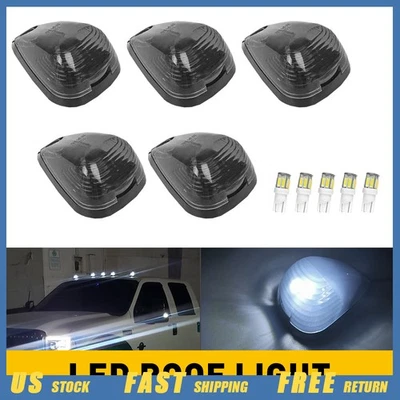For Ford F250 F350 Duty Super Roof Clearance Cab Running Marker Light Smoked EXV - Image 1 of 4