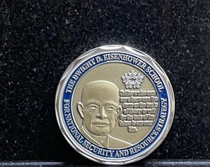 Dwight D. Eisenhower National Security E.T. Technik 2" Challenge Coin - Bild 1 von 5