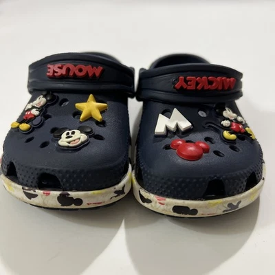 Crocs Disney Mickey Mouse Niño Pequeño Talla C-7 Negro Niños Foto 1 de 4