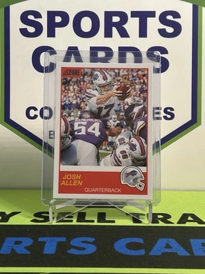 Josh Allen 2019 Panini Score Football BUFFALO BILLS  - Image 1 of 2