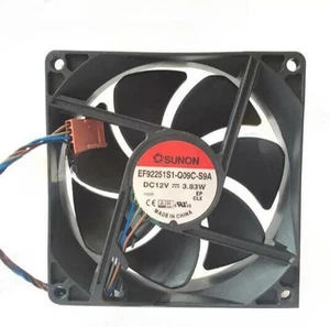 For SUNON EF92251S1-Q09C-S9A 9025 12V 3.83W 4-wire Large Air Volume Cooling Fan - Afbeelding 1 van 2