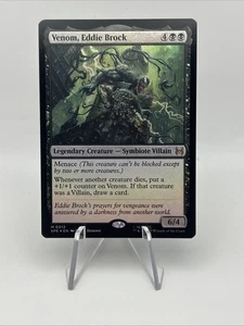 MTG Venom, Eddie Brock 12 Mythic Foil Marvel Spider-Man Eternal - Bild 1 von 2