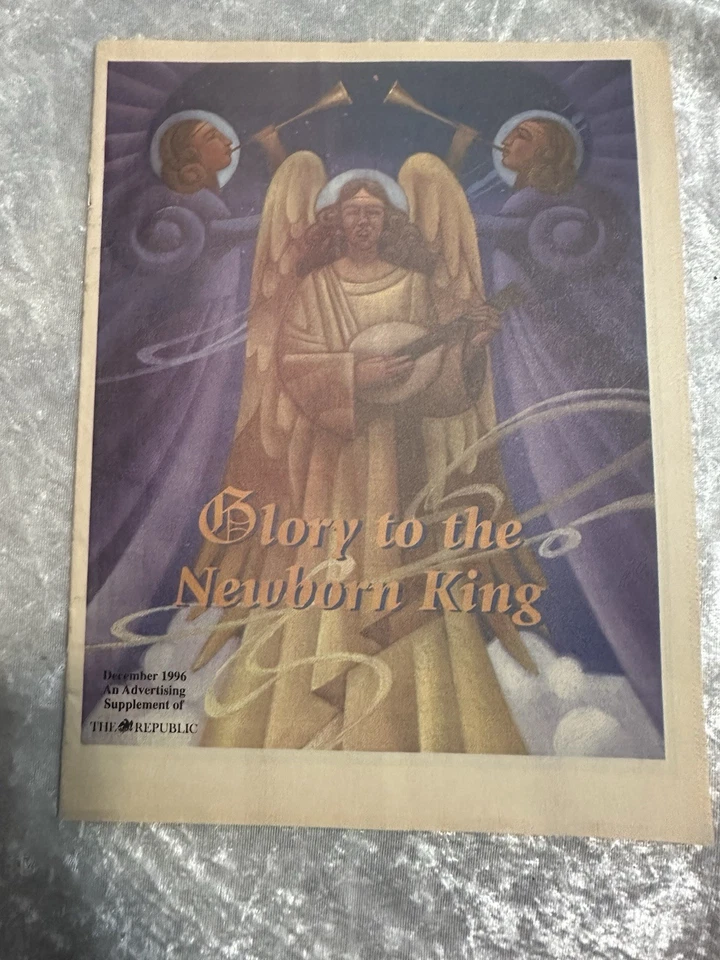 Libro de música The Republic diciembre 1996 Glory to the Newborn King Foto 1 de 4