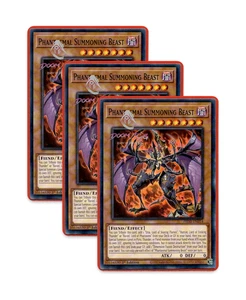 Yugioh! Phantasmal Summoning Beast PHNI-EN014 (Común) 1ª Edición 3x - Imagen 1 de 1