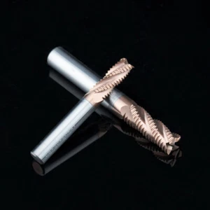 HRC58 Solid Carbide Long Roughing Endmills Cutting Dia 6mm Length 100mm EndMill - Imagen 1 de 2
