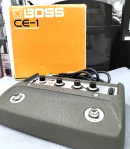 BOSS CE-1 Chorus Ensemble Effect Pedal Tested Operation Confirmed With Box - Picture 1 of 16