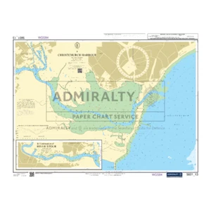 Admiralty Small Craft Chart 5601_13: Christchurch Harbour - Picture 1 of 1