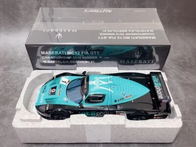 AUTOart 1/18 Maserati MC12 FIA GT1 Winner Minicar w/Box Japan - Image 1 of 4