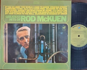Rod McKuen - Greatest Hits Of Rod McKuen 1969 Aussie 14 Track 12" LP EX/EX - Imagen 1 de 2