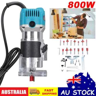 30000rpm Electric Wood Trimmer Hand Wood Trimmer Router Tool fr Woodworking 800W - image 1 of 4