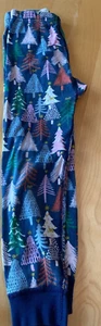 HANNA ANDERSSON CHRISTMAS TREES HOLIDAY LONG JOHN PAJAMA PANTS US 5 EU 110  - Picture 1 of 4