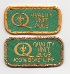 Unidad de calidad 2003 + par de tiras de vida 100 % para niños, parte posterior con eslogan "Scout Stuff", ¡como nuevo! - Imagen 1 de 1