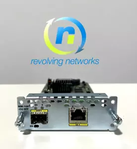 CISCO NIM-ES2-4 4-PORT GIGABIT ETHERNET SWITCH INTERFACE MODULE -1 Year Warranty - Picture 1 of 1