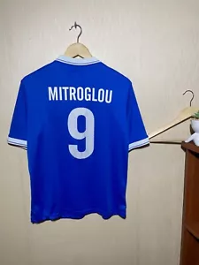 Greece Mitroglou #9 soccer retro jersey men small - Picture 1 of 6