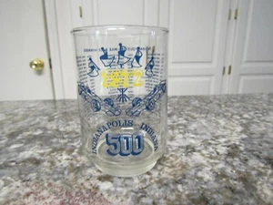 Vintage 1972 Indy 500 Glass Tumbler Indianapolis 1911-1971 Winners Mark Donohue - Picture 1 of 12