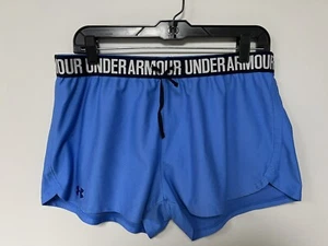 Pantalones cortos de running Under Armour para mujer ¿talla grande? Entrenamiento deportivo deportivo azul - Imagen 1 de 11