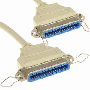 Câble d'imprimante parallèle Centronics IEEE-1284 36 broches femelle vers femelle 2 m - Photo 1/9