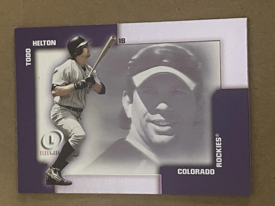 2004 FLEER LEGACY - TODD HELTON ROCKIES #38 - Image 1 of 2