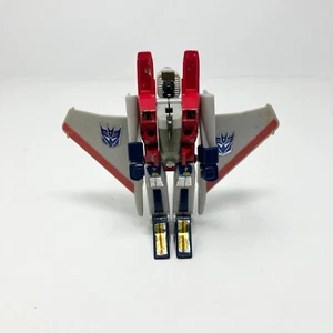 Figura de acción Starscream Vintage 1984 G1 Transformers Hasbro incompleta - Imagen 1 de 4